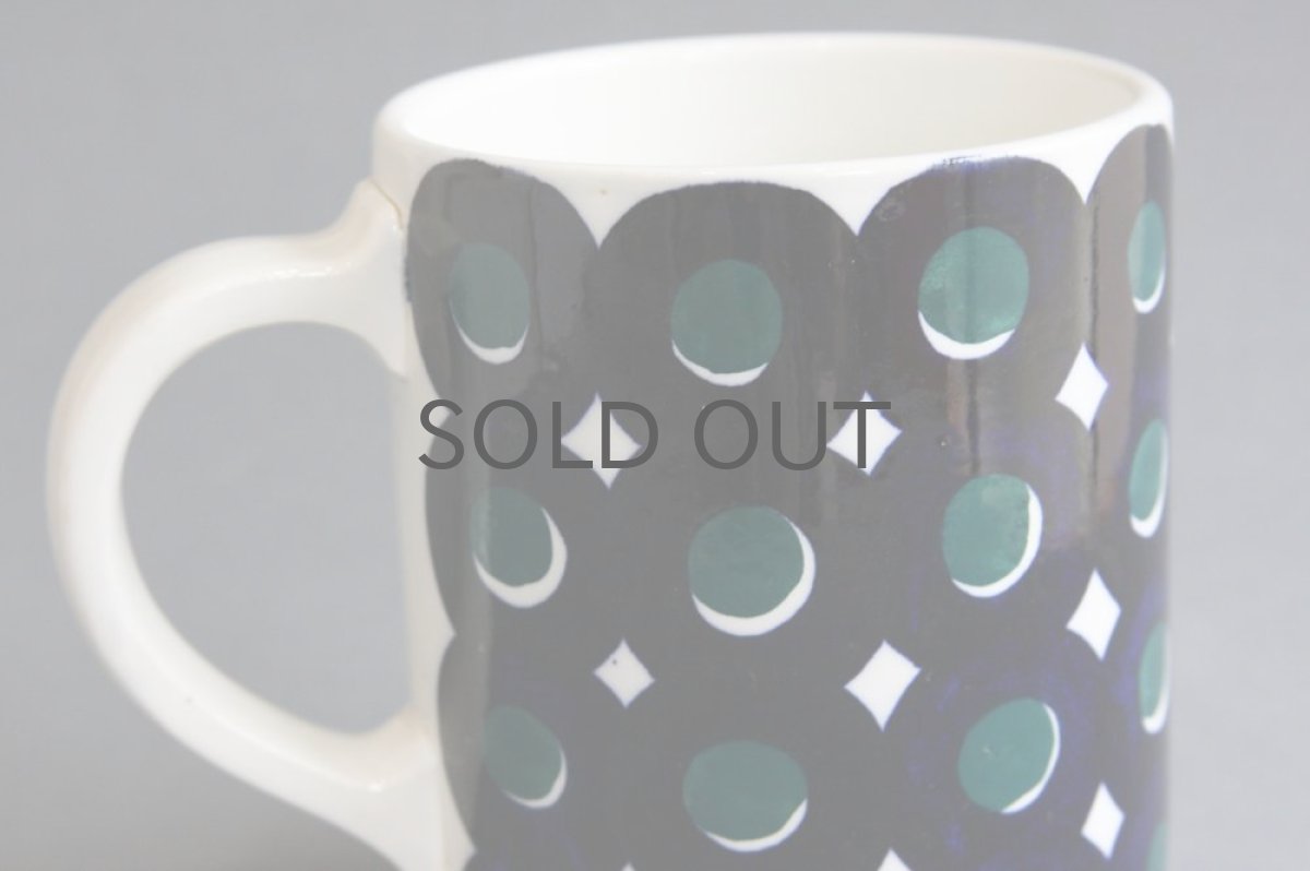 画像5: 北欧食器ヴィンテージ/ARABIA/アラビア Gunvor Olin-Gronqvist 特大マグ ドット (5)