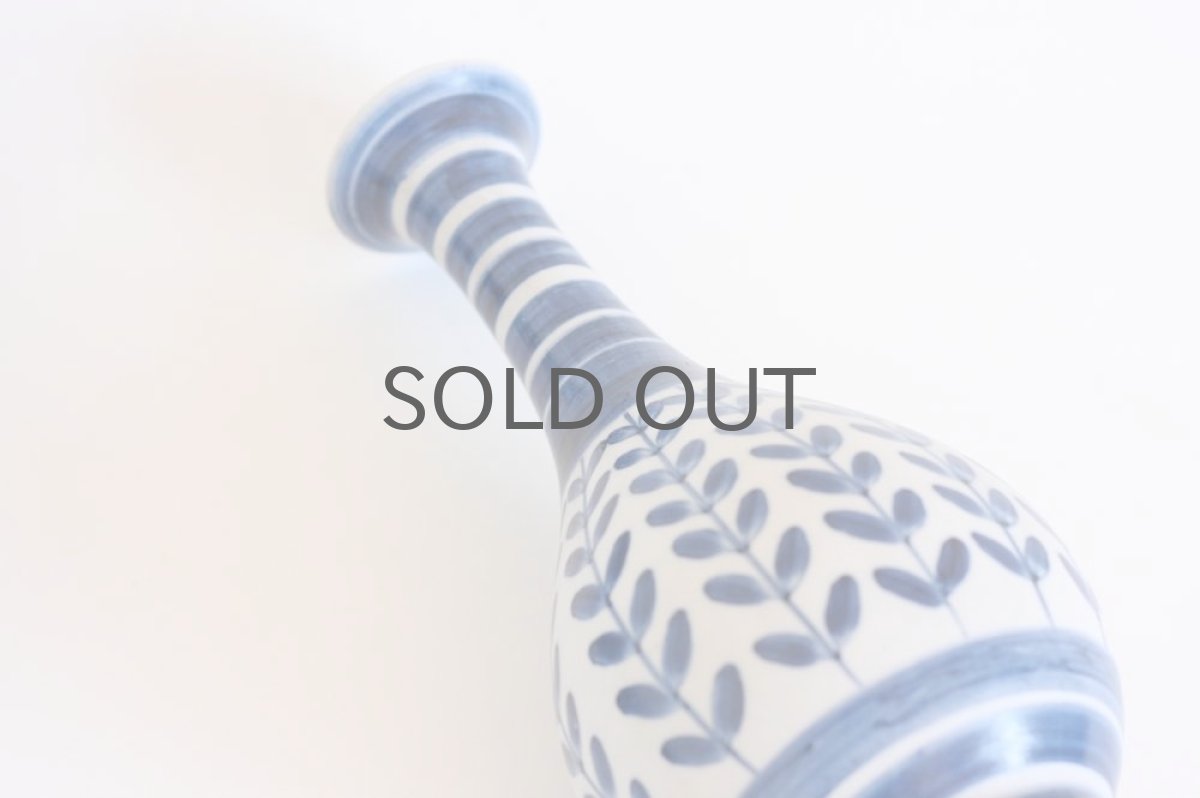 画像5: ARABIAアラビア ヴィンテージ フラワーベース 手彩ハンドメイド (5)