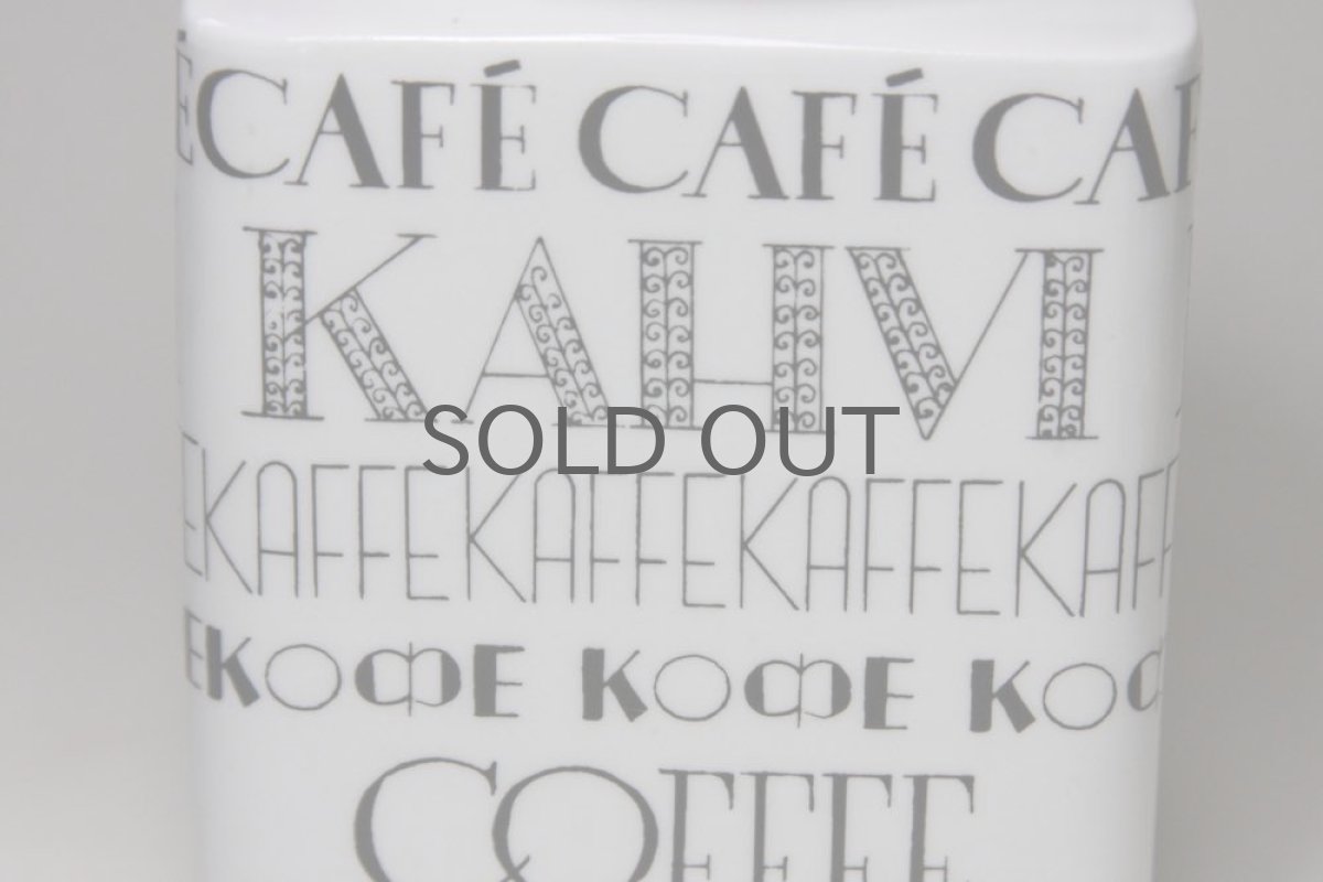 画像3: ARABIA/アラビア/陶製コーヒーキャニスター/レッド (3)