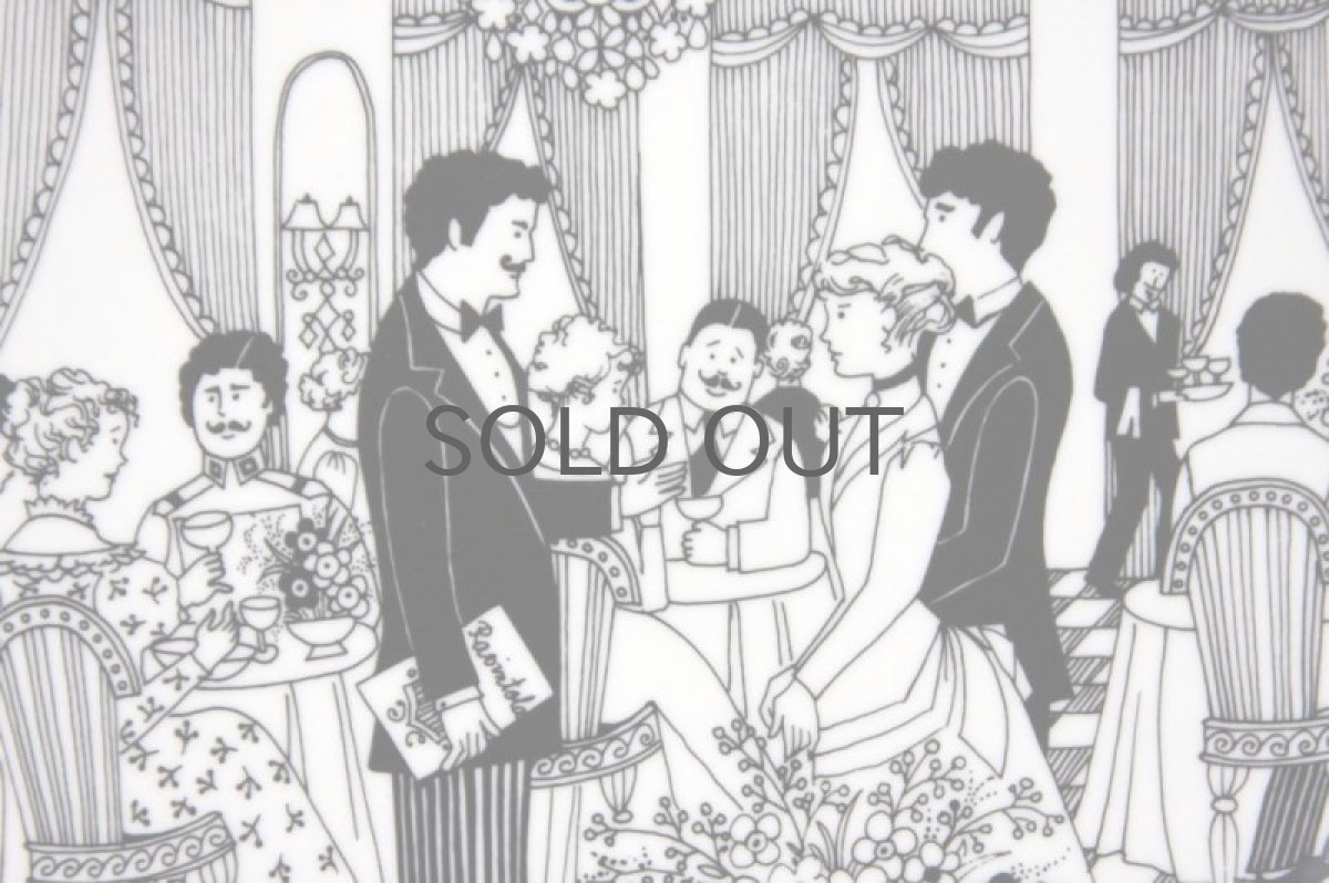 画像2: ARABIA/アラビア/ヘルシンキホテル/ウォールプレート/1984年/ヘッドウェイター/ライヤ・ウオシッキネン (2)