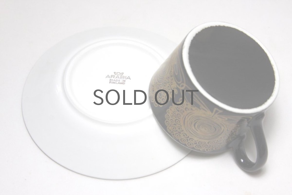 画像6: ARABIA /アラビア/ CALYPSO/カリプソ/デミカップ&ソーサー (6)