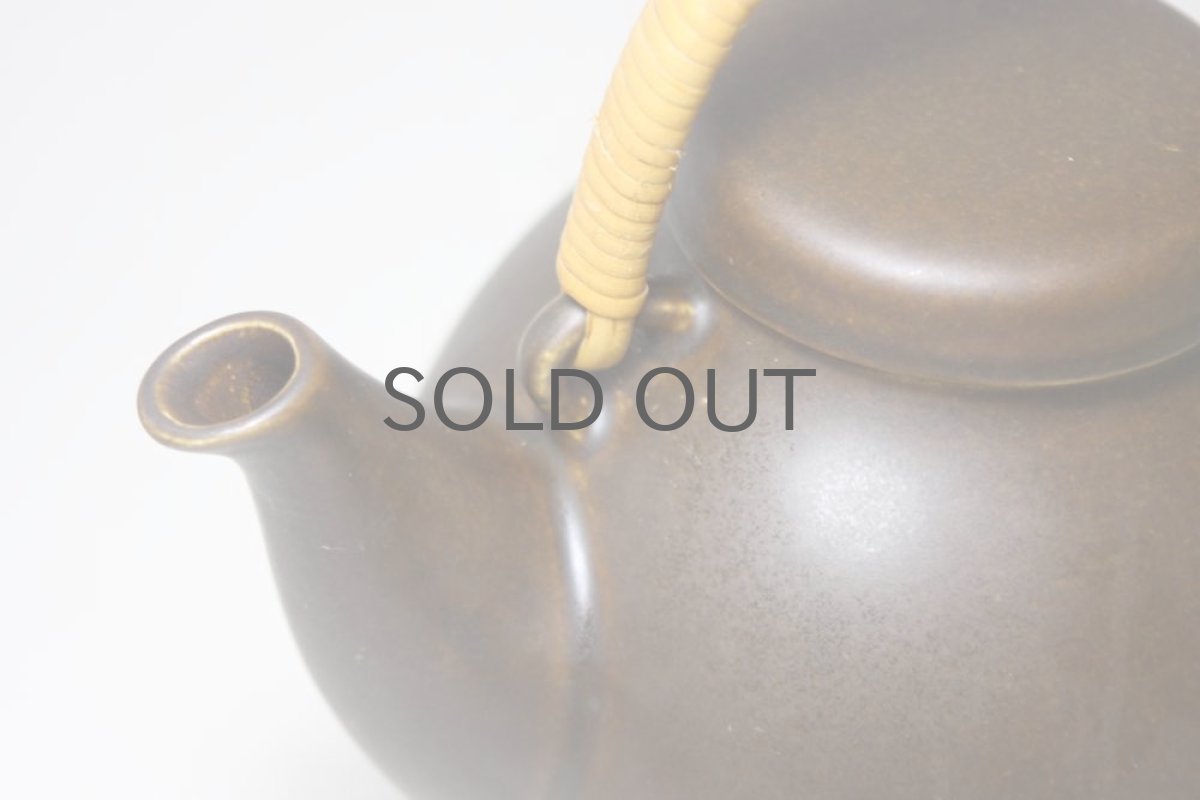 画像2: 北欧雑貨/ARABIA/アラビア/ GA3 /ティーポット/ブラウン/Lサイズ (2)