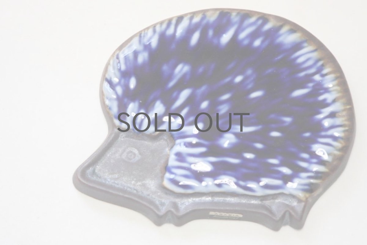 画像6: 北欧雑貨/ARABIA/アラビア Gunvor Olin-Gronqvist　ハリネズミ　ネイビー (6)