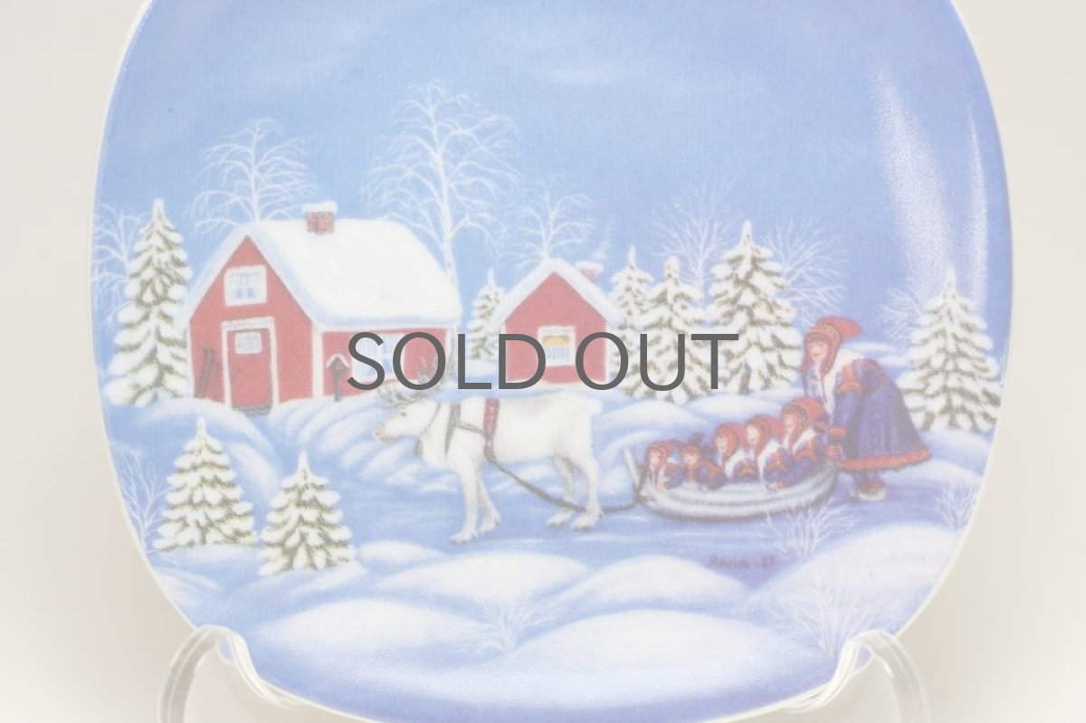 画像2: ARABIA/アラビア/Anita Rantauen Siewers/クリスマスソリ/クリスマスプレート (2)