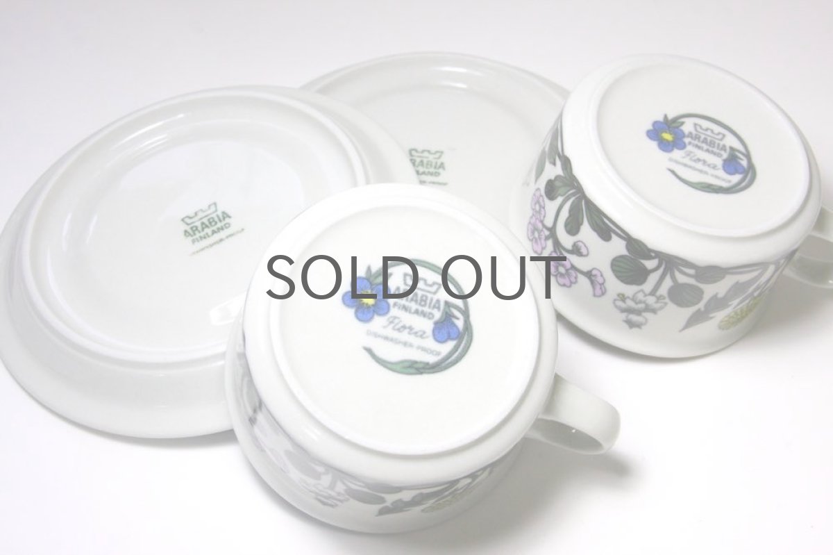 画像5: ARABIA/アラビア /Flora/フローラ/ティーカップ&ソーサー (5)