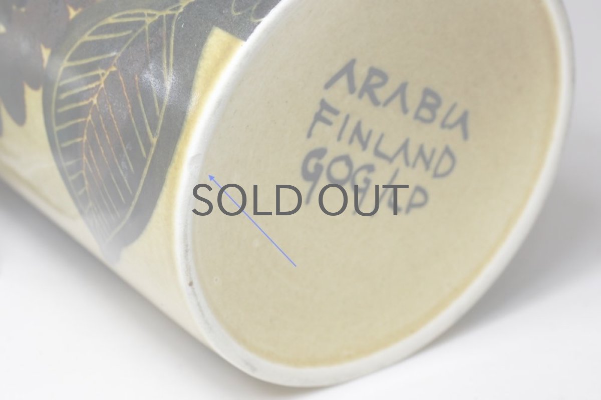 画像6: 北欧食器ヴィンテージ/ARABIA/アラビア/ Gunvor Olin-Gronqvist/ひまわり (6)