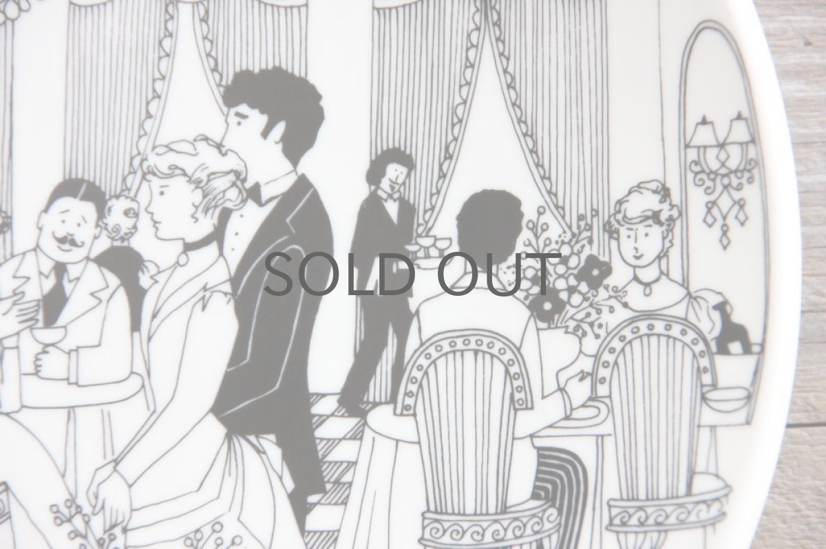 画像3: ARABIA アラビア  ヘルシンキホテル　ウォールプレート1984年ヘッドウェイター　ライヤ・ウオシッキネン (3)