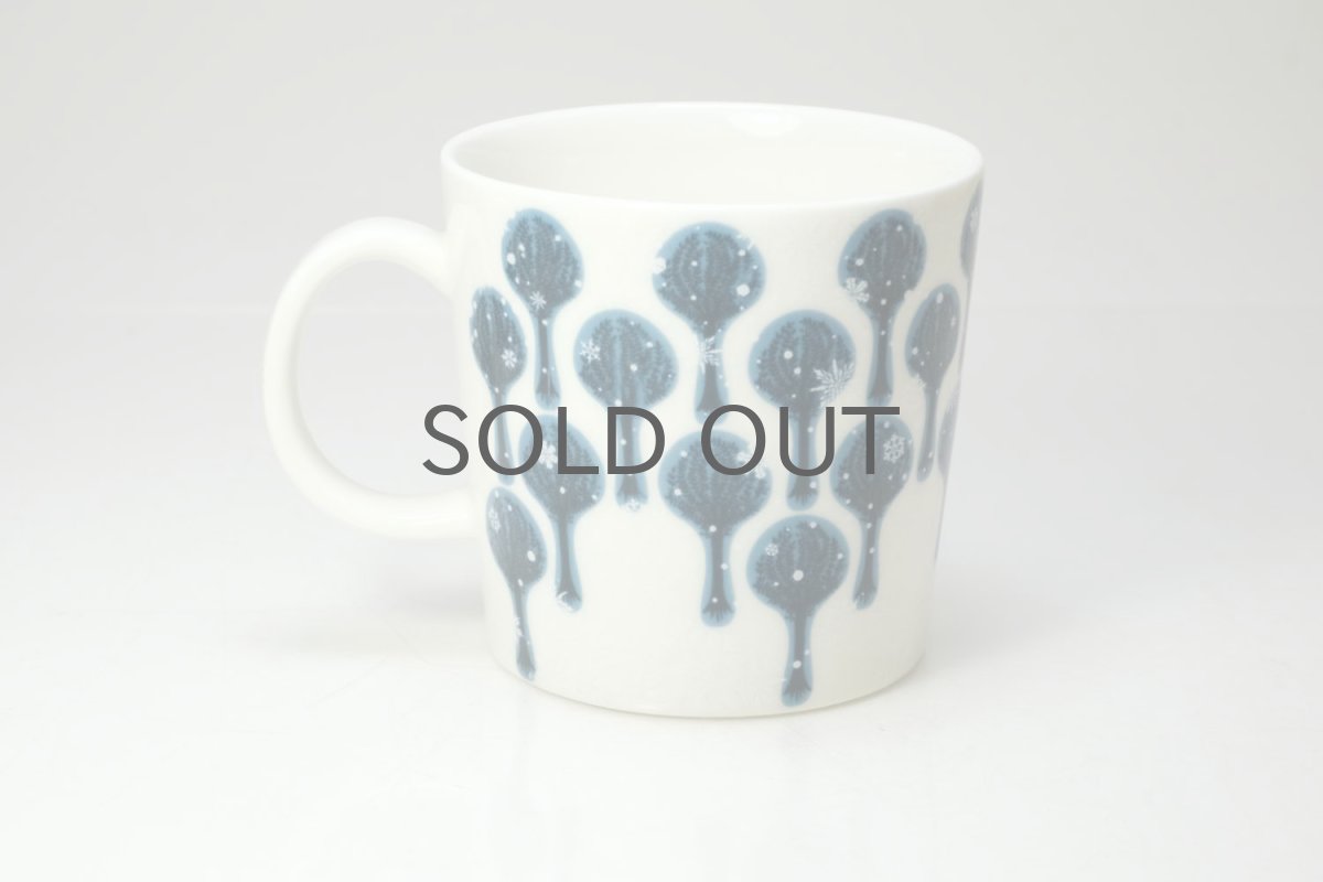 画像2: ARABIA/アラビア/ティーマ/Bysantti/ビサンティ/ネイビー/雪の結晶/2008年冬季節限定 (2)