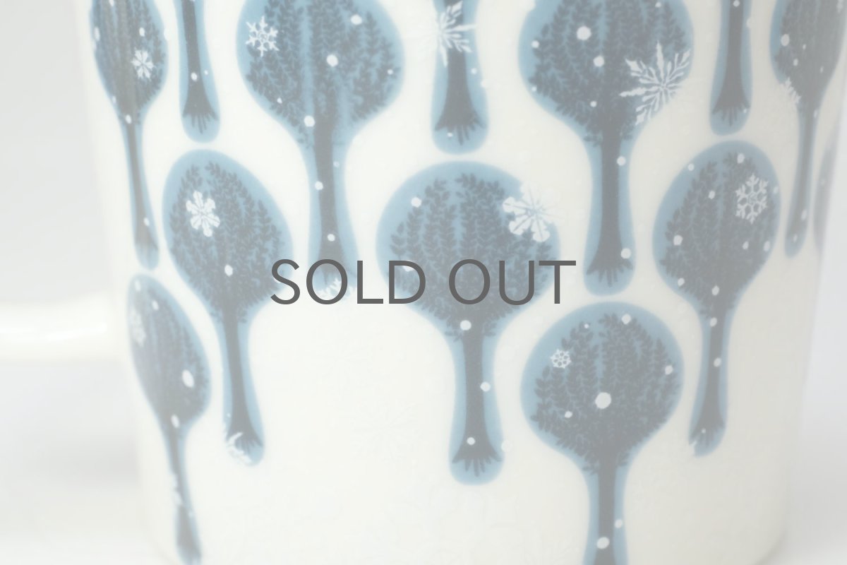 画像3: ARABIA/アラビア/ティーマ/Bysantti/ビサンティ/ネイビー/雪の結晶/2008年冬季節限定 (3)