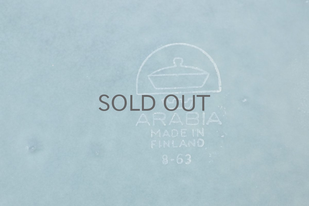 画像5: ARABIA/アラビア/Ruska/ルスカ/貴重/ブルー/20cm/プレート/No,2 (5)