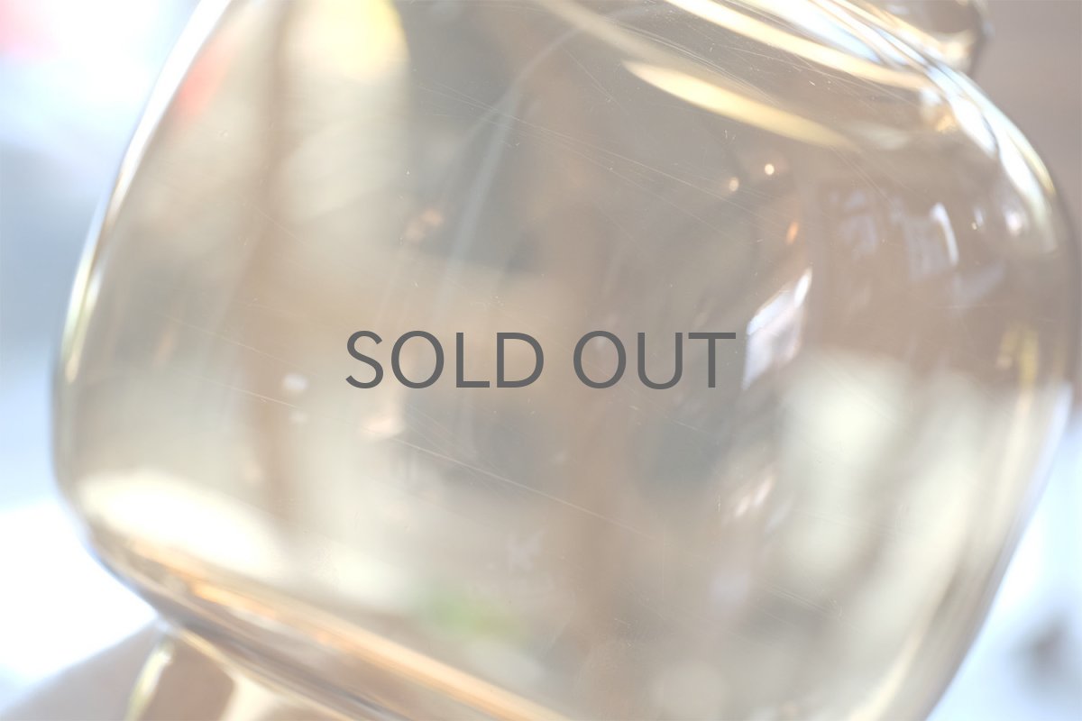 画像6: 北欧ビンテージガラス/NUUTAJARVI/Tuikku/ランタンキャンドルホルダー&キャンドルスタンド/ハニー (6)