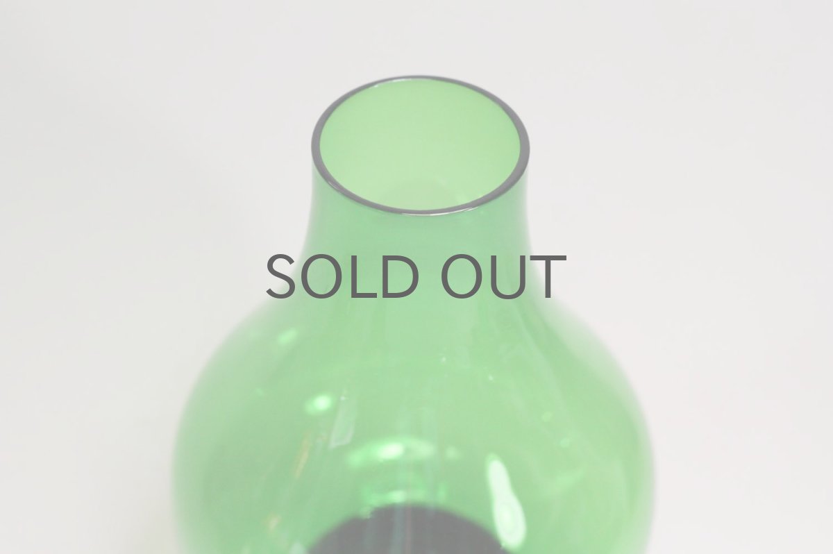 画像3: 北欧ビンテージガラス/スウェーデン/キャンドルホルダー&キャンドルスタンド/グリーン (3)