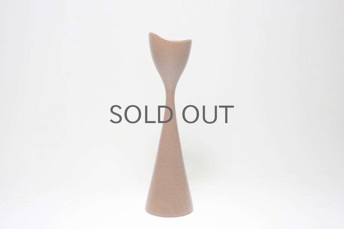 画像2: 北欧インテリア雑貨/デンマーク製/ビンテージチークキャンドルホルダー  (2)