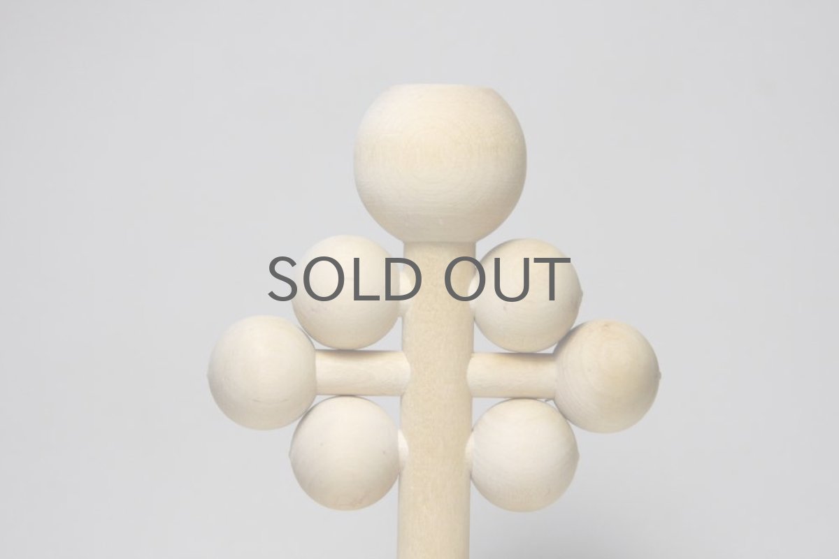 画像2: 北欧インテリア雑貨／フィンランド製／aarikka／アーリッカ／ビンテージキャンドルスタンドNo.2 (2)