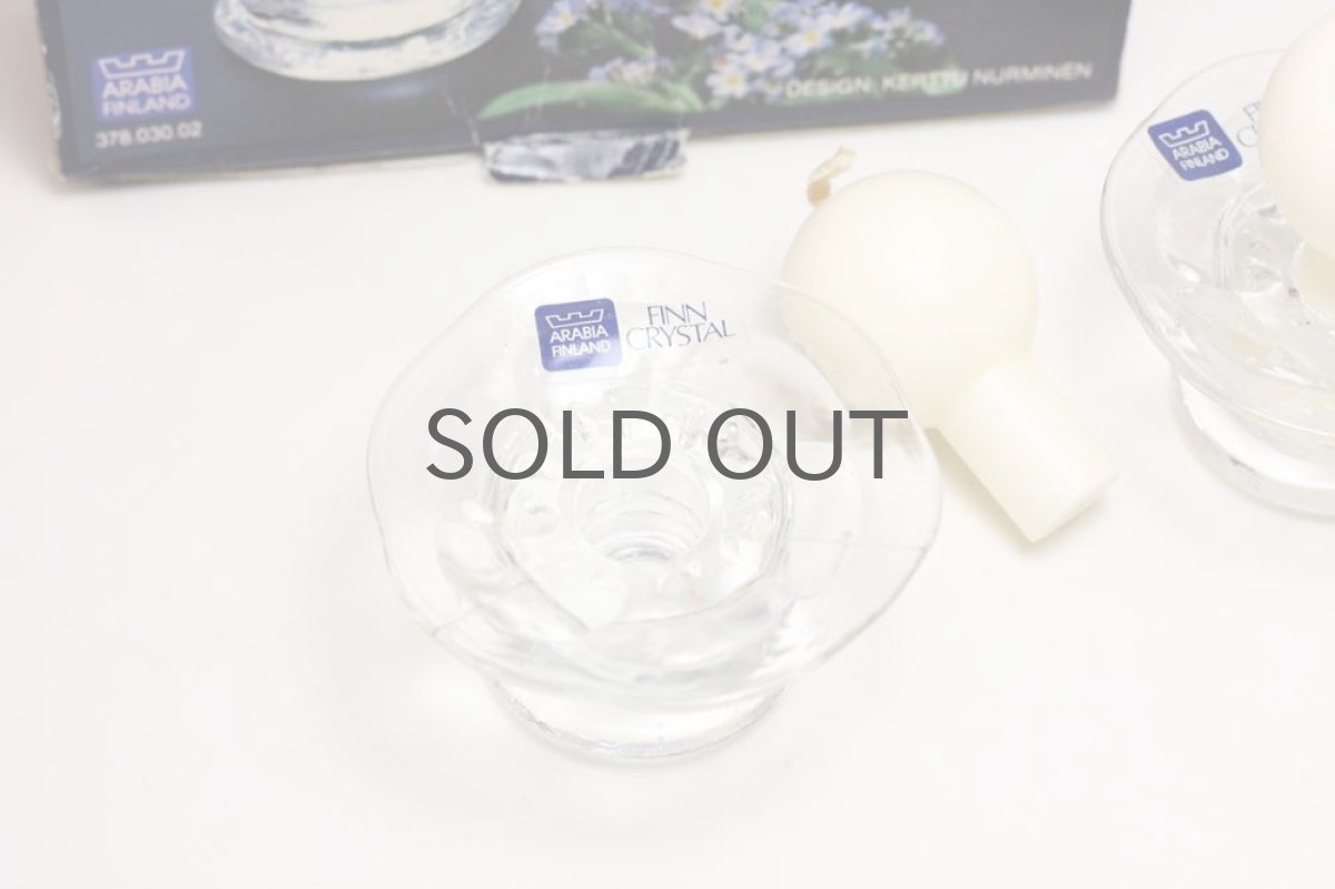 画像2: ARABIA/NUUTAJARVI/ヌータヤルヴィ/Lumme/キャンドルホルダー&キャンドル (2)