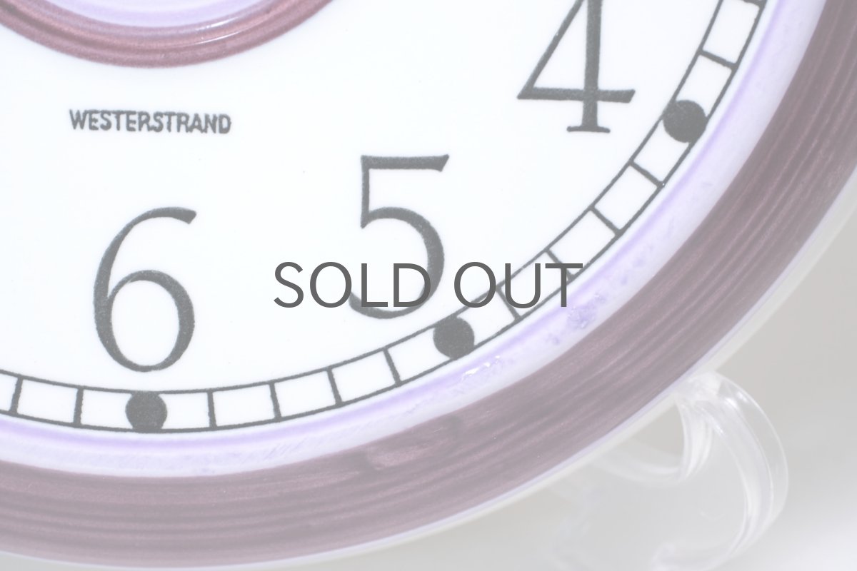 画像3: Rorstrand/ロールストランド/ビンテージ時計/壁掛け時計/サークル/アメジスト/新品クォーツムーブメント使用 (3)