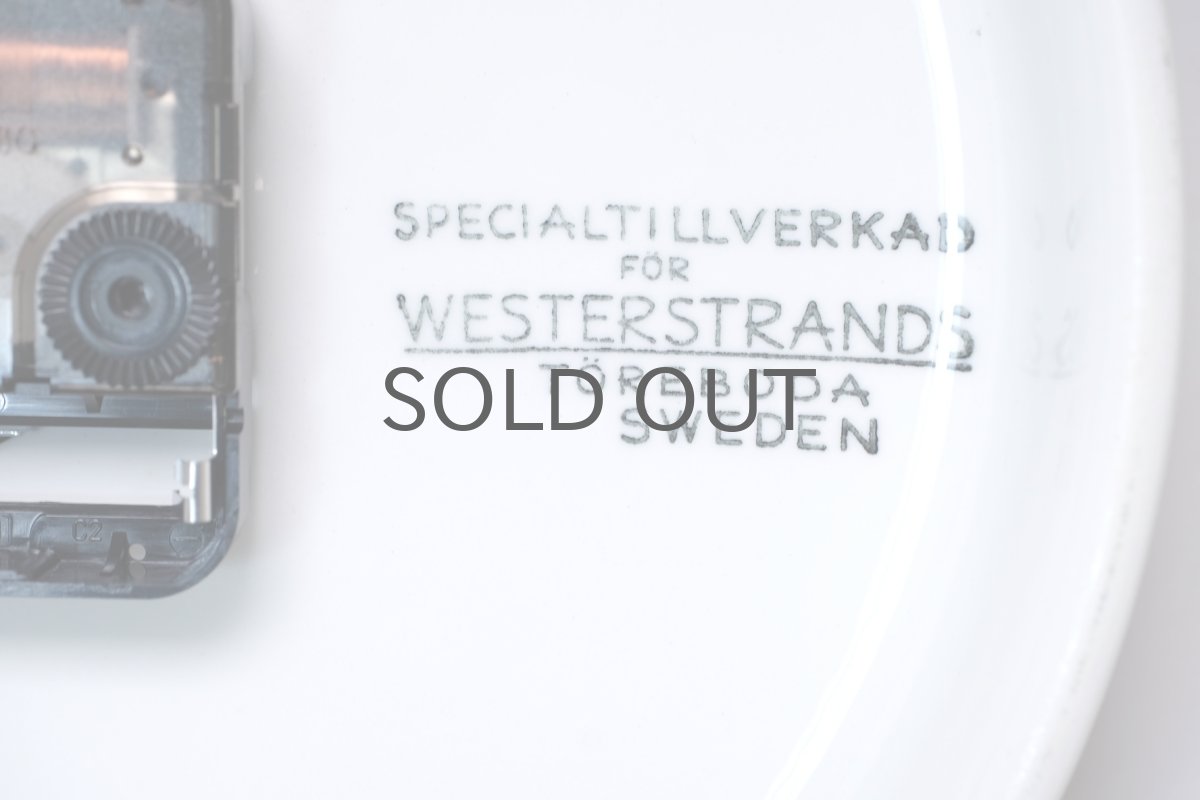 画像8: Rorstrand/ロールストランド/ビンテージ時計/壁掛け時計/サークル/アメジスト/新品クォーツムーブメント使用 (8)