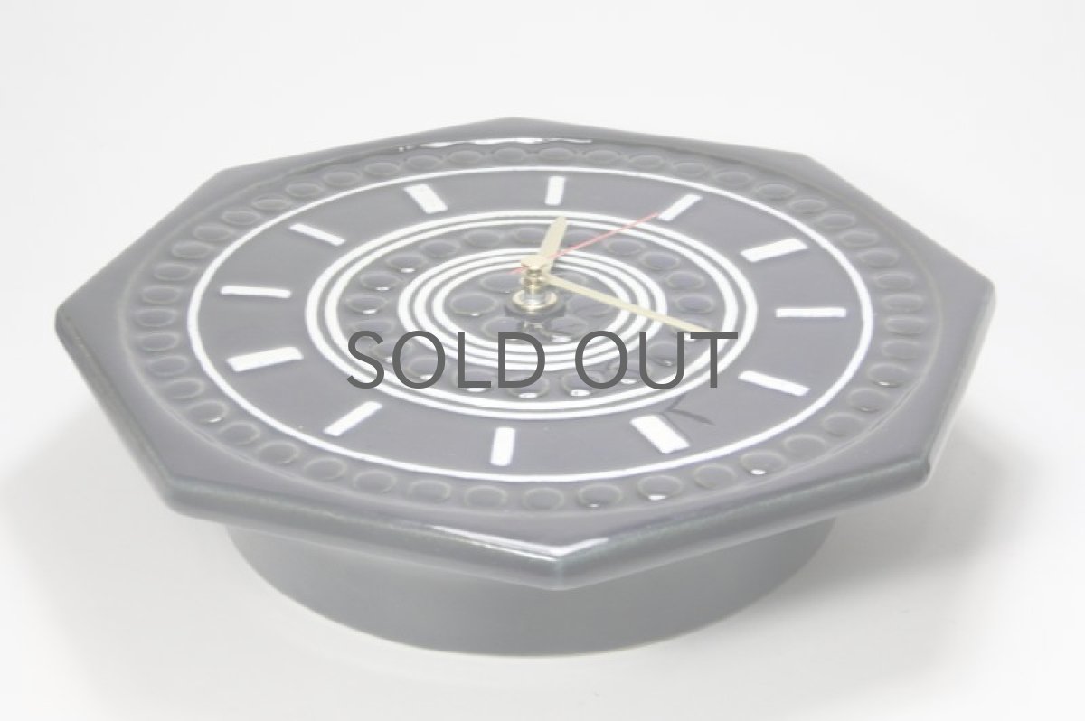 画像5: Gustavsberg/グスタフスベリ/スタジオ制作壁掛け時計/ネイビー/新品クロックムーブメント使用  (5)