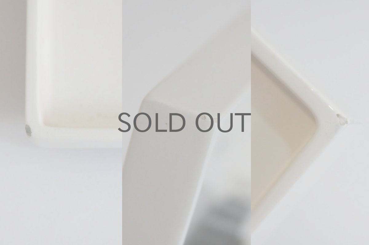 画像5: ヴィンテージ陶製 壁掛け時計 Junghans製 ドイツ レッド 新品クロックムーブメント使用 (5)