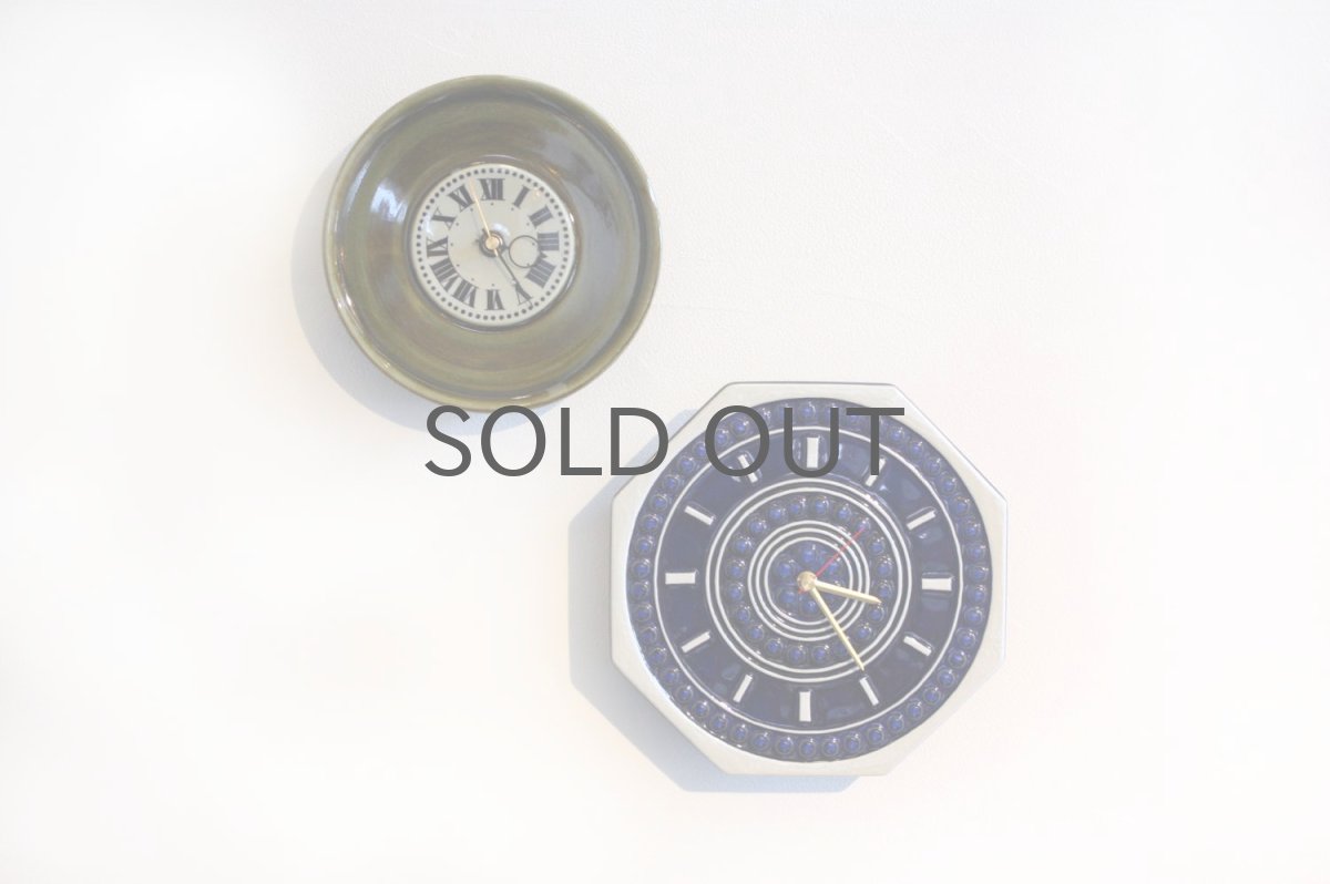 画像6: ビンテージ時計/Rorstrand/ロールストランド/壁製掛け時計/Marianne Westman/マリアンヌ・ウエストマン/グリーン/新ムーブメント使用  (6)