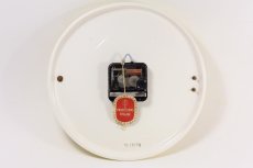 画像6: ビンテージ陶製壁掛け時計/Junghans/ドイツ/ペールイエロー (6)