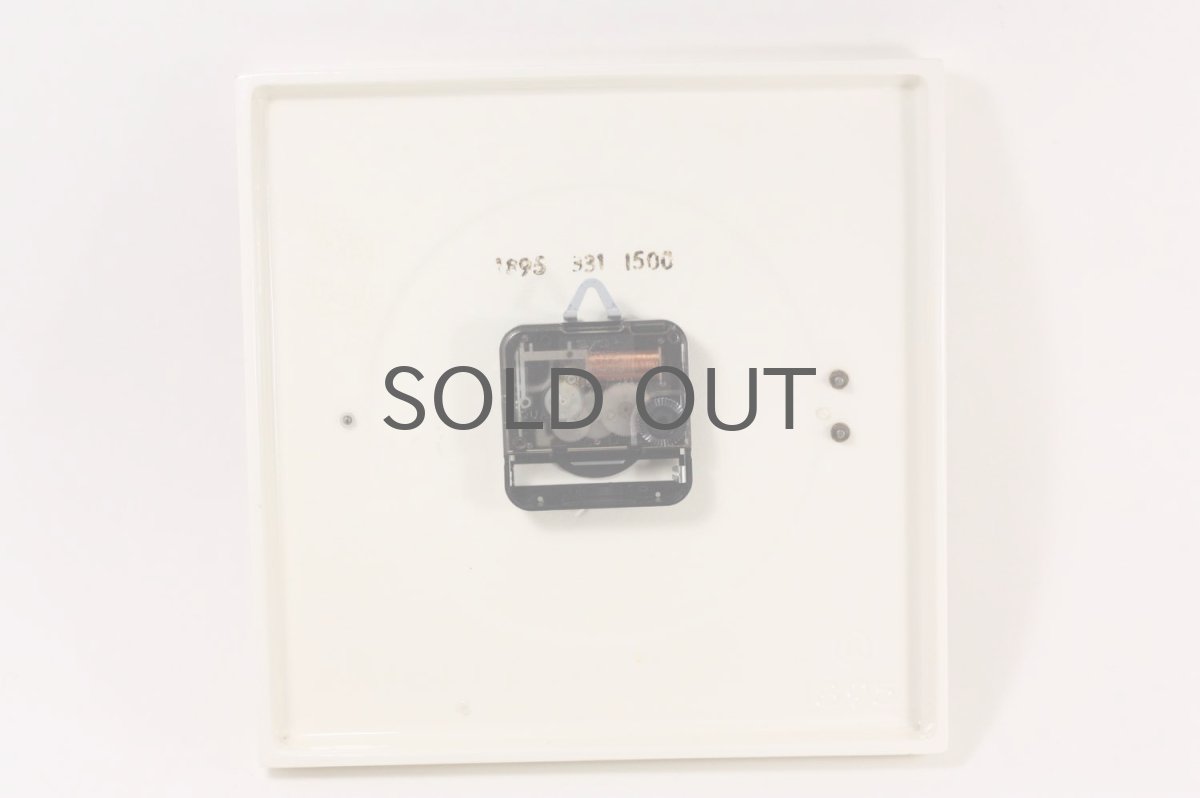 画像7: ビンテージ陶製壁掛け時計/Junghans/ドイツ/ペールグレイ (7)