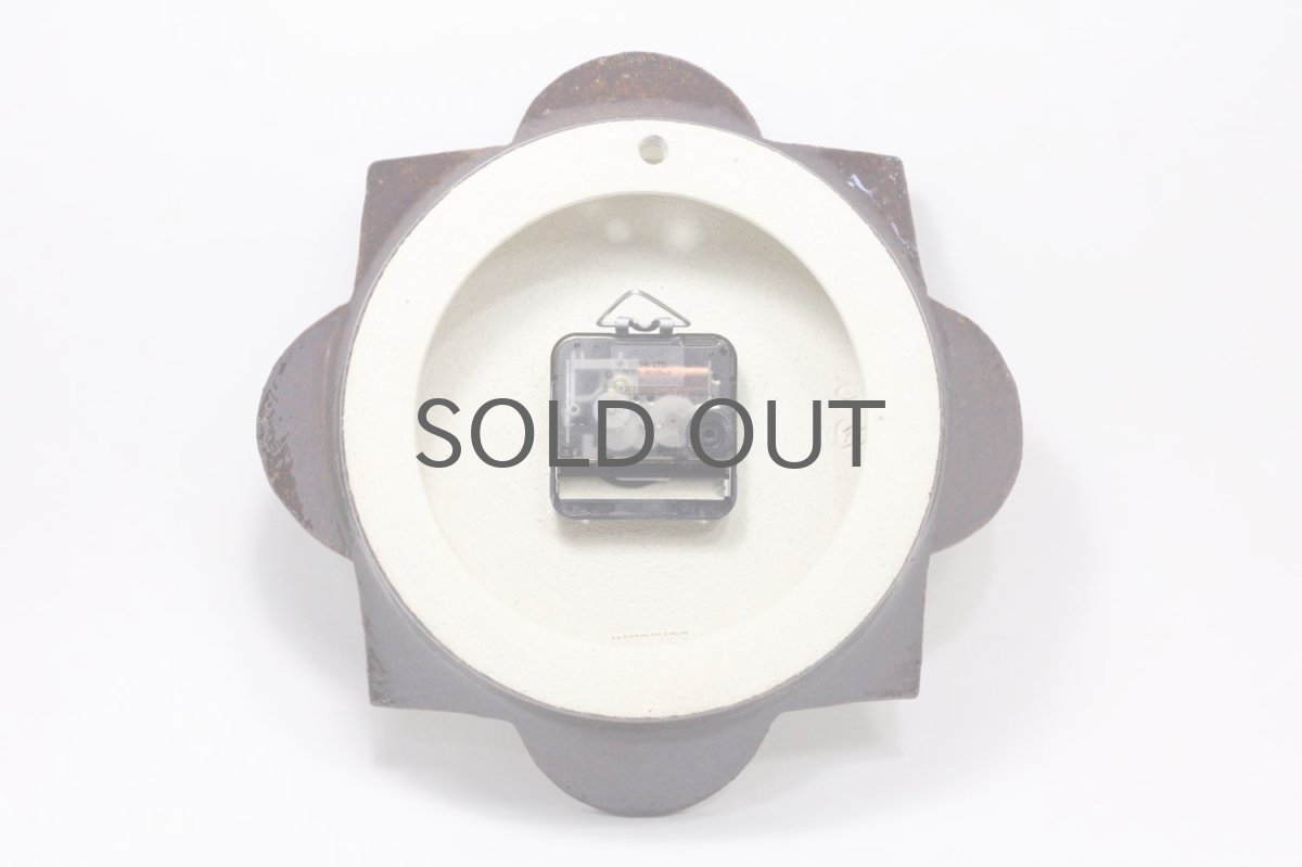 画像5: Gustavsberg/グスタフスベリ/ビンテージ時計/スタジオ制作壁掛け時計/ブラウン/新品クォーツムーブメント使用  (5)