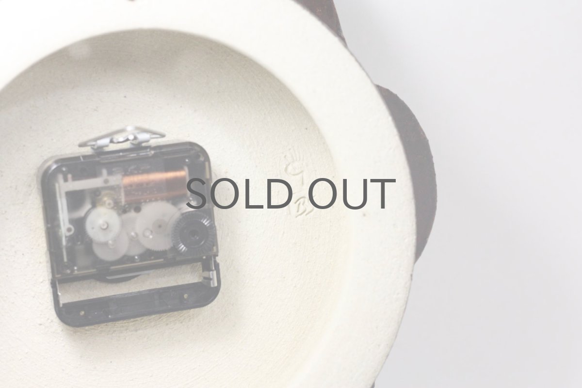 画像6: Gustavsberg/グスタフスベリ/ビンテージ時計/スタジオ制作壁掛け時計/ブラウン/新品クォーツムーブメント使用  (6)