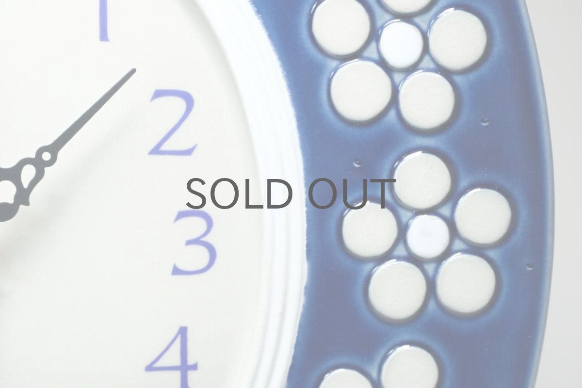 画像2: Rorstrand/ロールストランド/壁掛け時計/Sylvia Leuchovius/シルヴィア・レウショヴス/ 1975年貴重 (2)