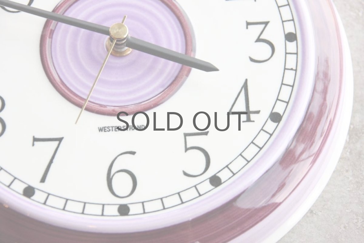 画像2: Rorstrand/ロールストランド/壁掛け時計/サークル/ラベンダー (2)