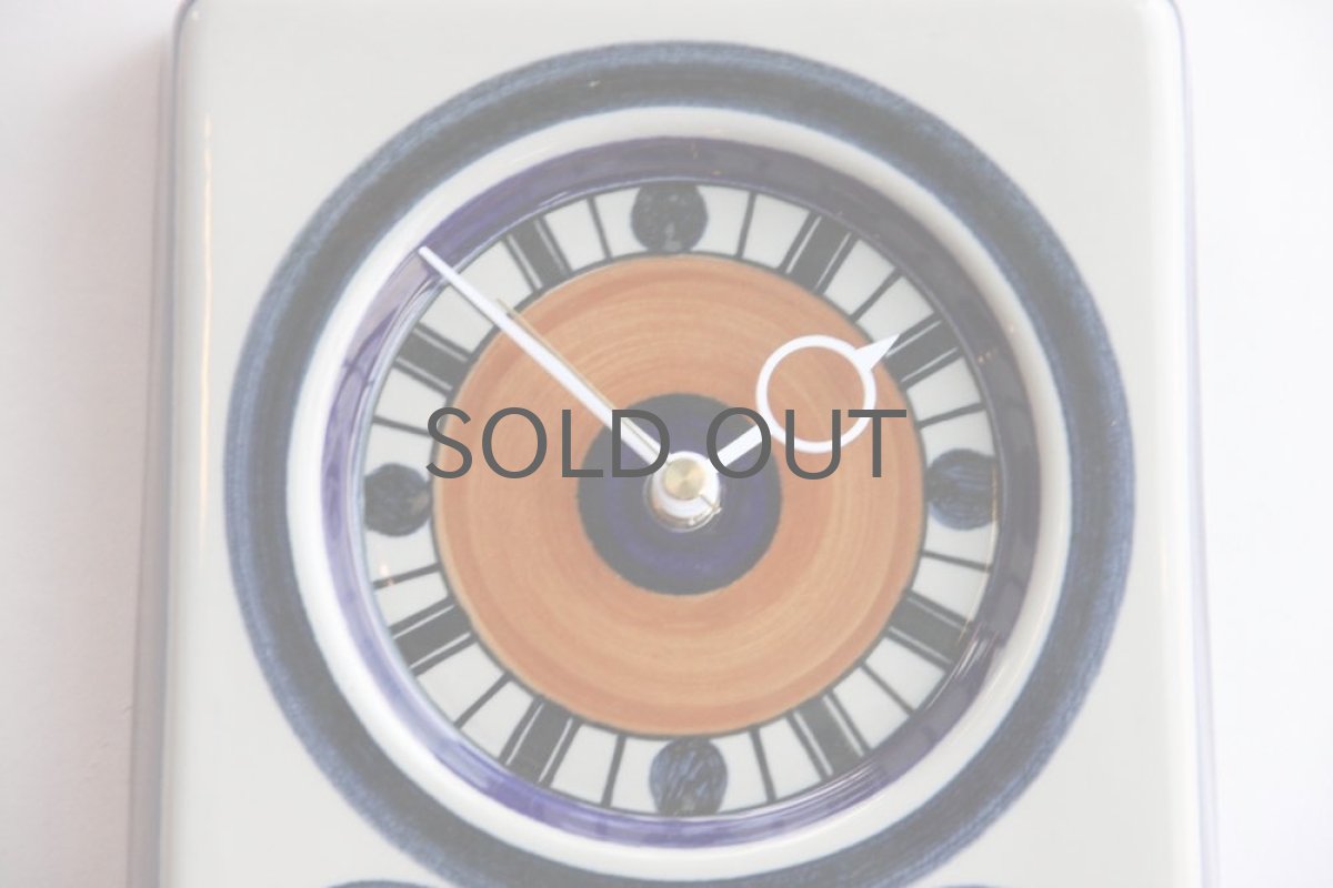 画像2: Rorstrand/ロールストランド／陶製壁掛け時計／URBAN 新品クロックムーブメント使用  (2)
