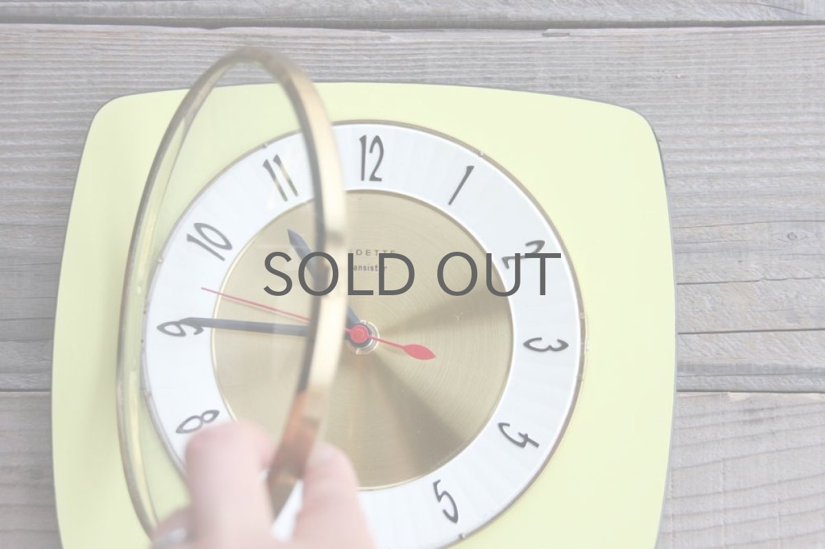 画像3: ヴィンテージ壁掛け時計VEDETTEフランス  新品クロックムーブメント使用 (3)