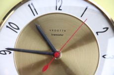 画像2: ヴィンテージ壁掛け時計VEDETTEフランス 　新品クロックムーブメント使用 (2)