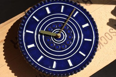 画像1: Gustavsbergグスタフスベリ　スタジオ制作壁掛け時計　新品クロックムーブメント使用 