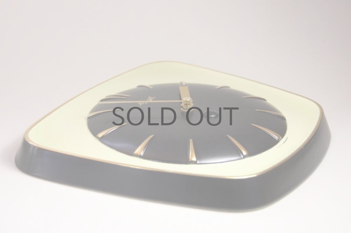 画像4: ヴィンテージ陶製 壁掛け時計 KIENZLEドイツ製 新品クロックムーブメント使用 (4)