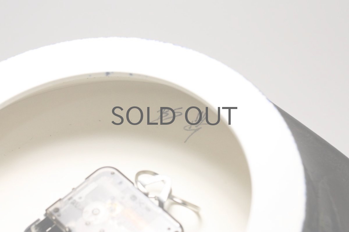 画像6: Gustavsberg/グスタフスベリ/スタジオ制作壁掛け時計/ネイビー/新品クロックムーブメント使用  (6)