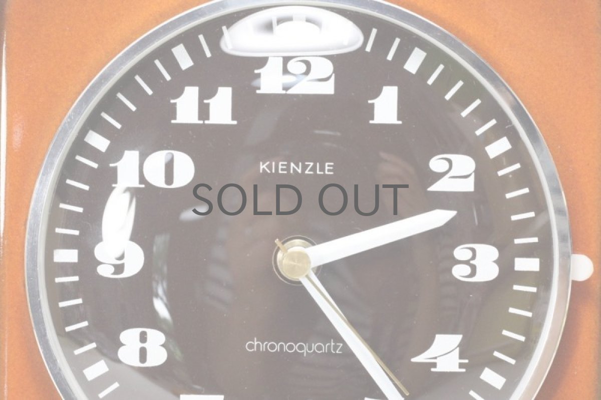 画像3: ビンテージ陶製壁掛け時計/KIENZLE製 /ドイツ/レンガ (3)