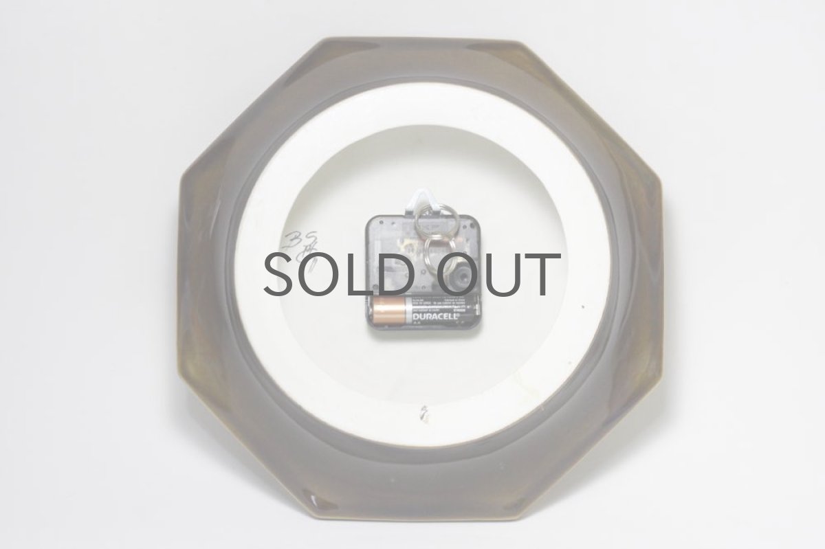 画像5: Gustavsberg/グスタフスベリ/スタジオ制作壁掛け時計/ブラウン/新品クロックムーブメント使用  (5)