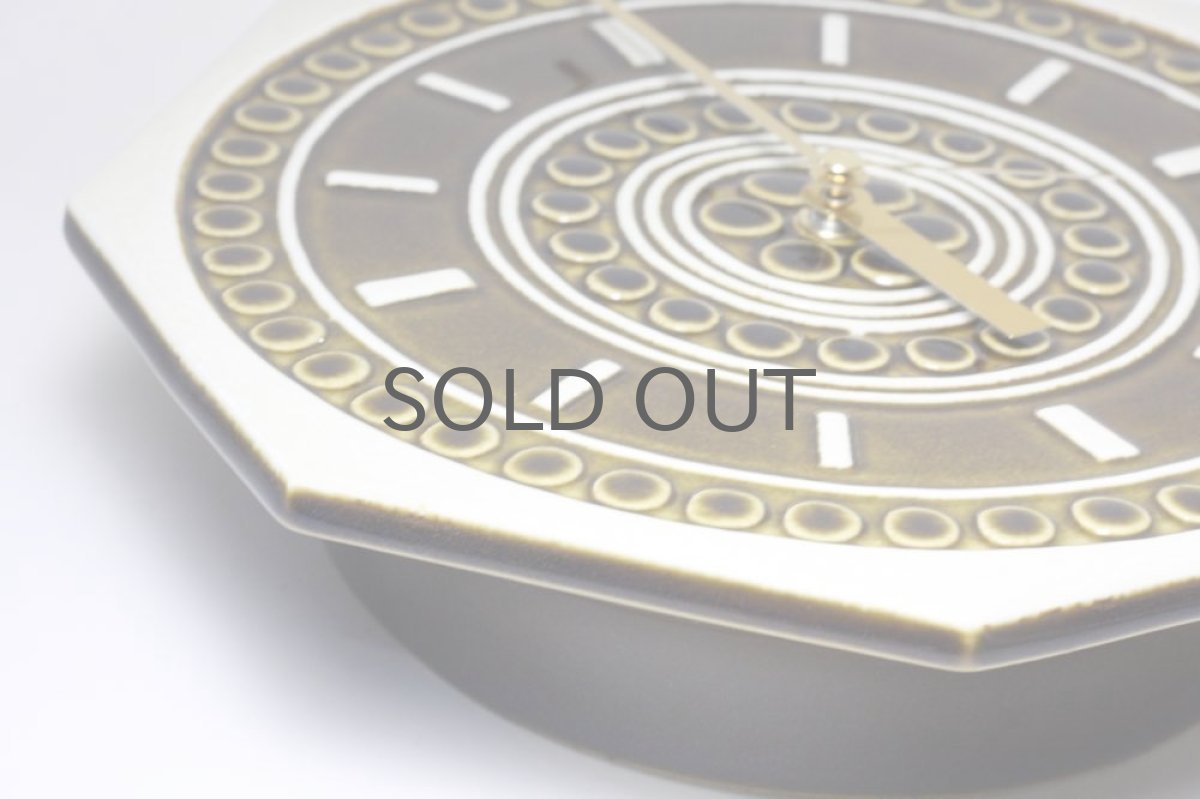 画像3: Gustavsberg/グスタフスベリ/スタジオ制作壁掛け時計/ブラウン/新品クロックムーブメント使用  (3)