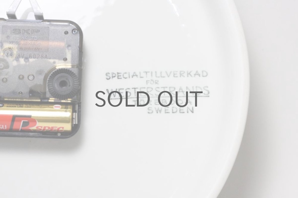 画像5: Rorstrand/ロールストランド/壁掛け時計/新品クロックムーブメント使用/ Westerstrand (5)