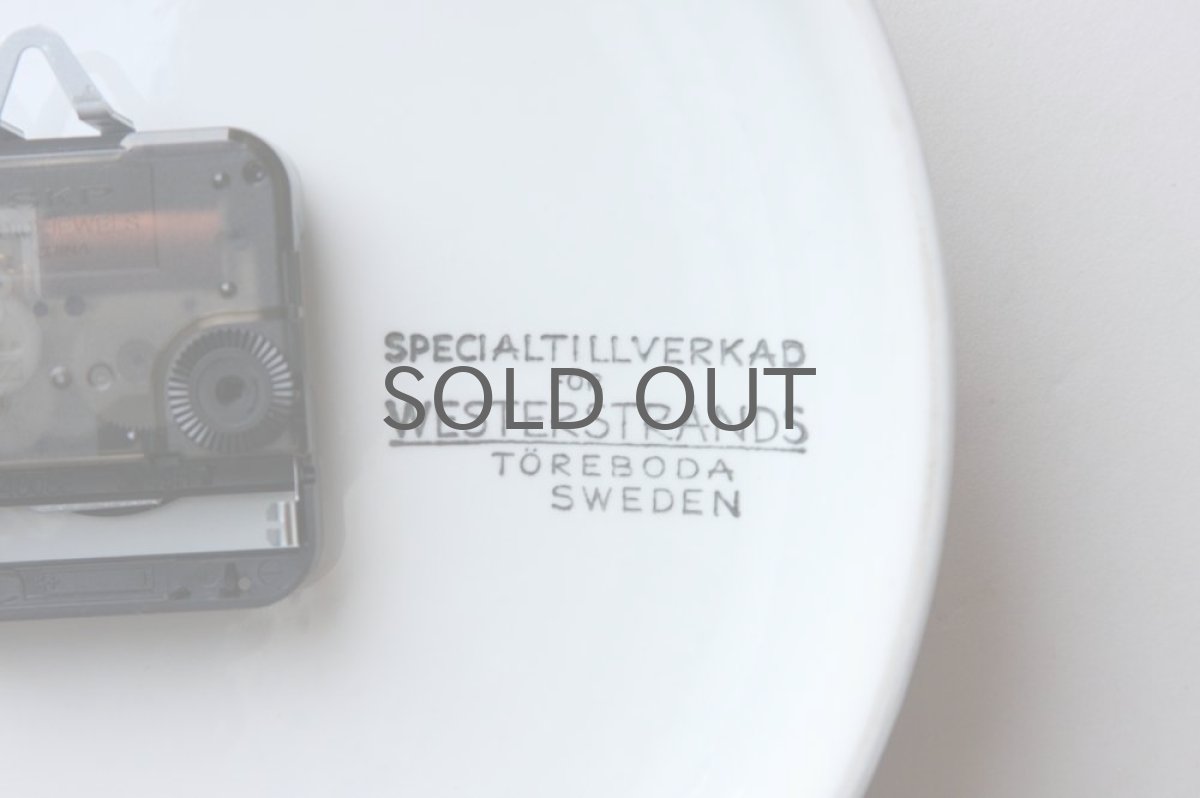 画像4: Rorstrand/ロールストランド 壁掛け時計 新品クロックムーブメント使用 Westerstrand (4)