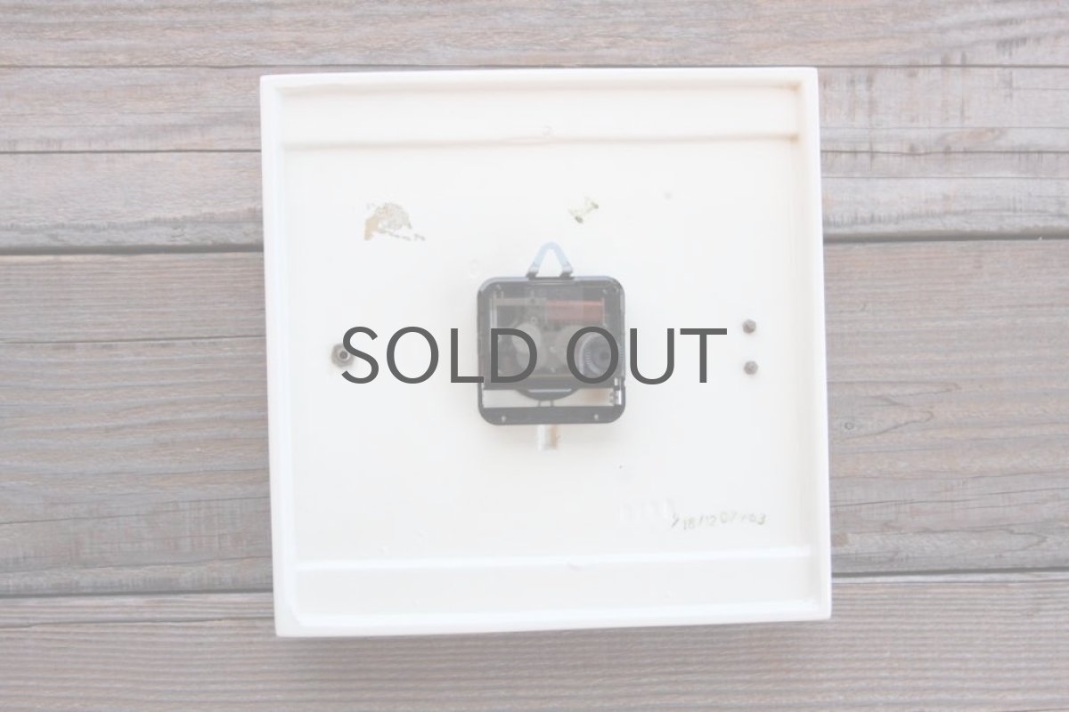 画像6: ヴィンテージ陶製/壁掛け時計/KIENZLE製/ドイツ製 /新品クロックムーブメント使用 (6)