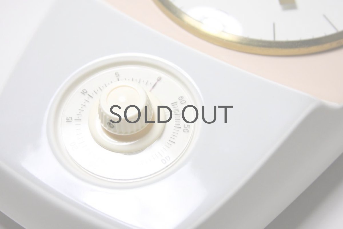 画像4: ヴィンテージ時計／インテリア雑貨／陶製壁掛けキッチン時計／Diehl製／ドイツ製 (4)