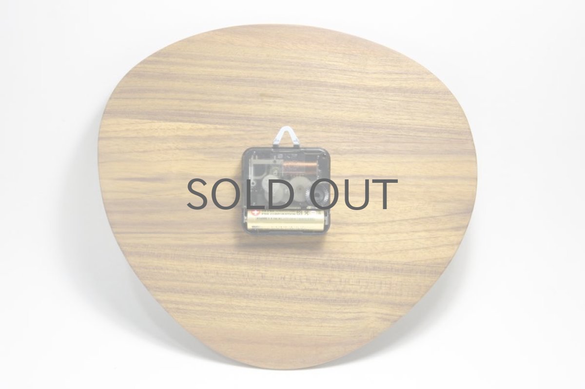 画像5: ヴィンテージ時計　チーク無垢　壁掛け時計　新品クロックムーブメント使用 (5)