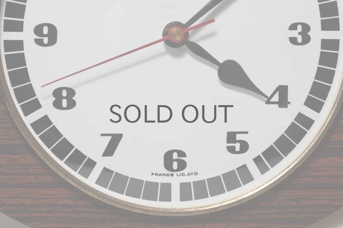 画像3: ヴィンテージ壁掛け時計 フランス  新品クロックムーブメント使用 (3)