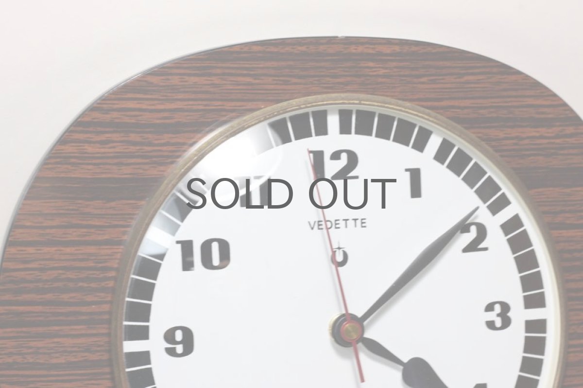 画像2: ヴィンテージ壁掛け時計 フランス  新品クロックムーブメント使用 (2)