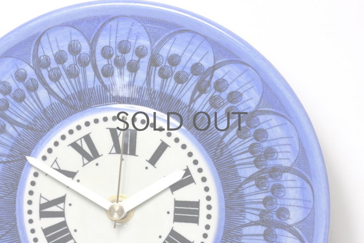 画像2: Rorstrand/ロールストランド/壁製掛け時計/Marianne Westman/マリアンヌ・ウエストマン/花びら/新品クロックムーブメント使用  (2)