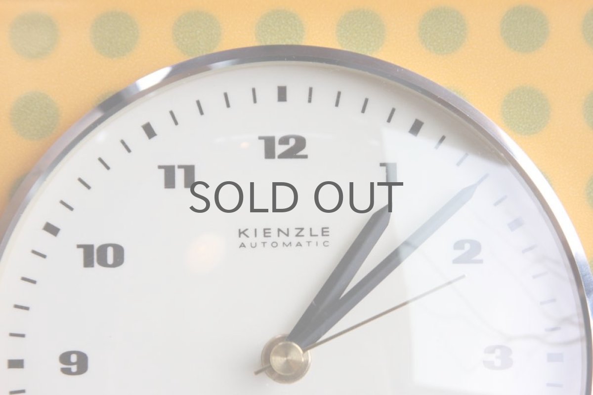 画像2: ヴィンテージ陶製壁掛け時計/KIENZLE製 /ドイツ/ドット (2)