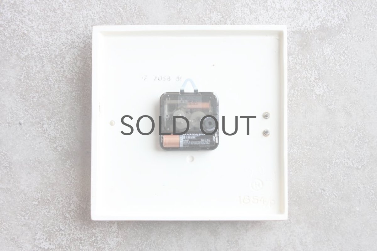 画像6: ヴィンテージ陶製壁掛け時計/KIENZLE製 /ドイツ/ドット (6)