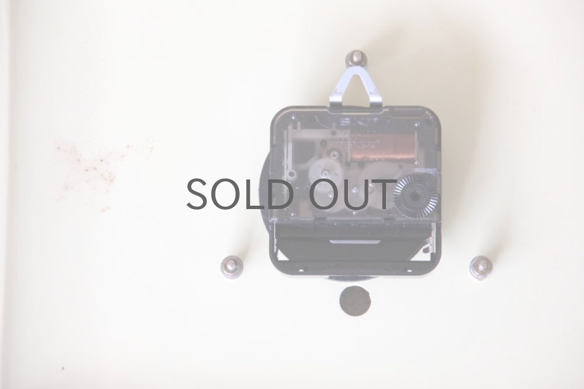 画像6: ヴィンテージ時計/Dieklドイツ製/新品クロックムーブメント使用クリーム&ペパーミント (6)